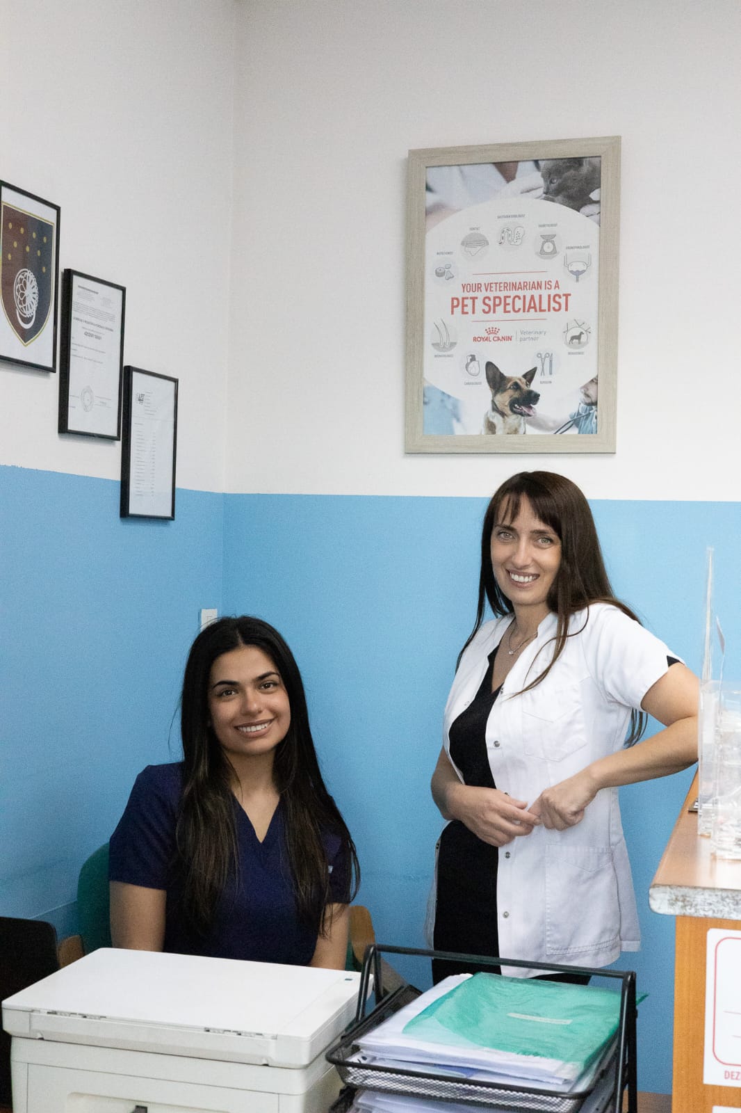 Tim 4PET Veterinarske stanice u ordinaciji